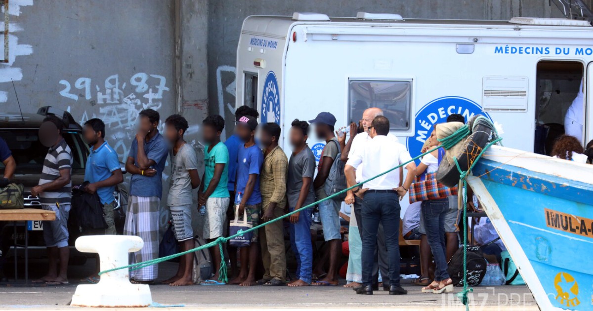 Arrivés à La Réunion en 2018 deux migrants sri lankais sur le point d