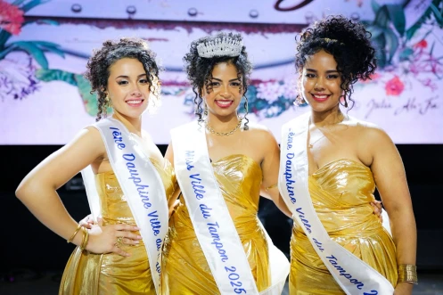 Miss et Mister Tampon 2025 couronnés lors de la soirée d'ouverture des Florilèges