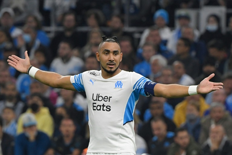 Ancien Drapeau ALLEZ L'OM MARSEILLE 10 fois champion de France