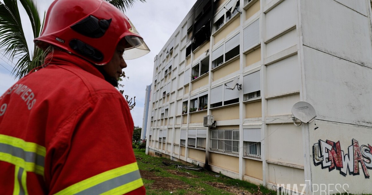 Saint-Denis : un appartement ravagé par les flammes dans le quartier du Chaudron