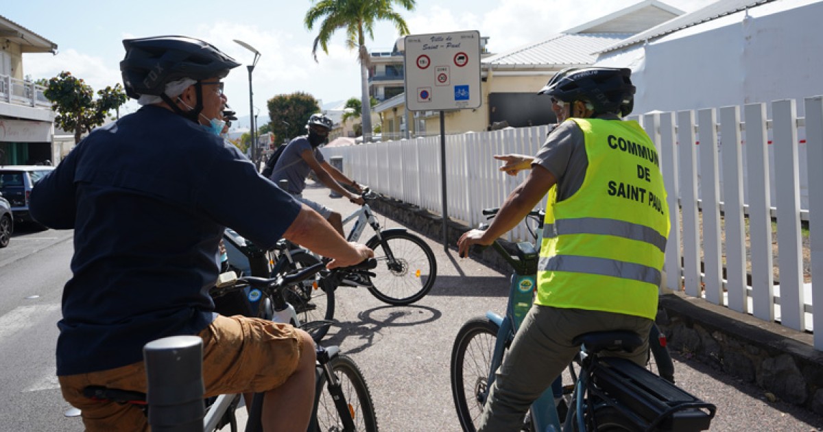 Les pistes cyclables à SaintPaul revues et bientôt corrigées
