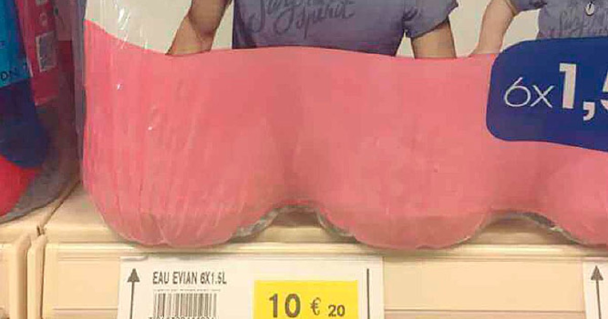 À Mayotte, un pack de 6 bouteilles d