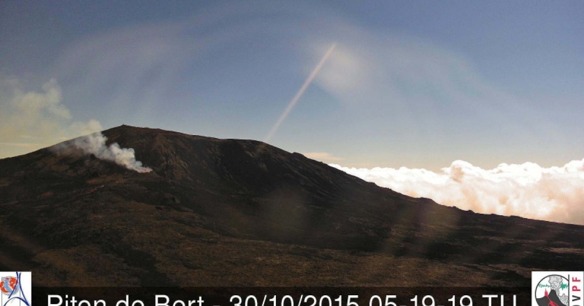 Piton de la Fournaise C'est de nouveau l'éruption