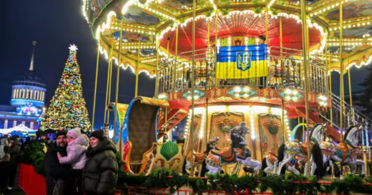 À Kiev, les réalités paradoxales d'un Noël en temps de guerre