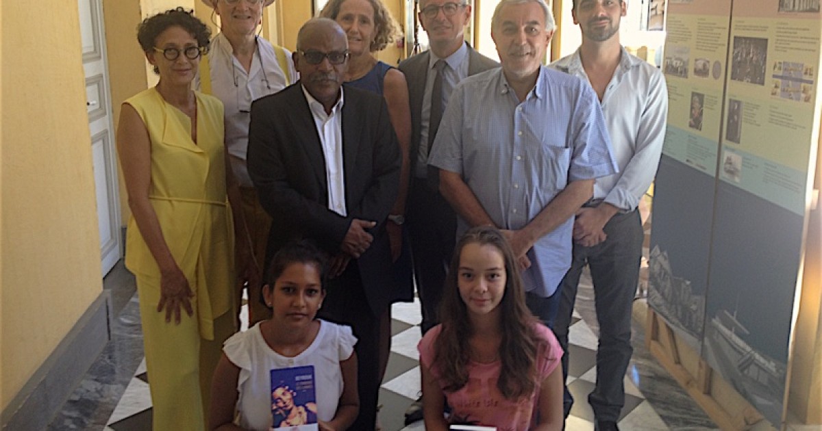 Mbarek Ould Beyrouk à la rencontre de la jeunesse réunionnaise