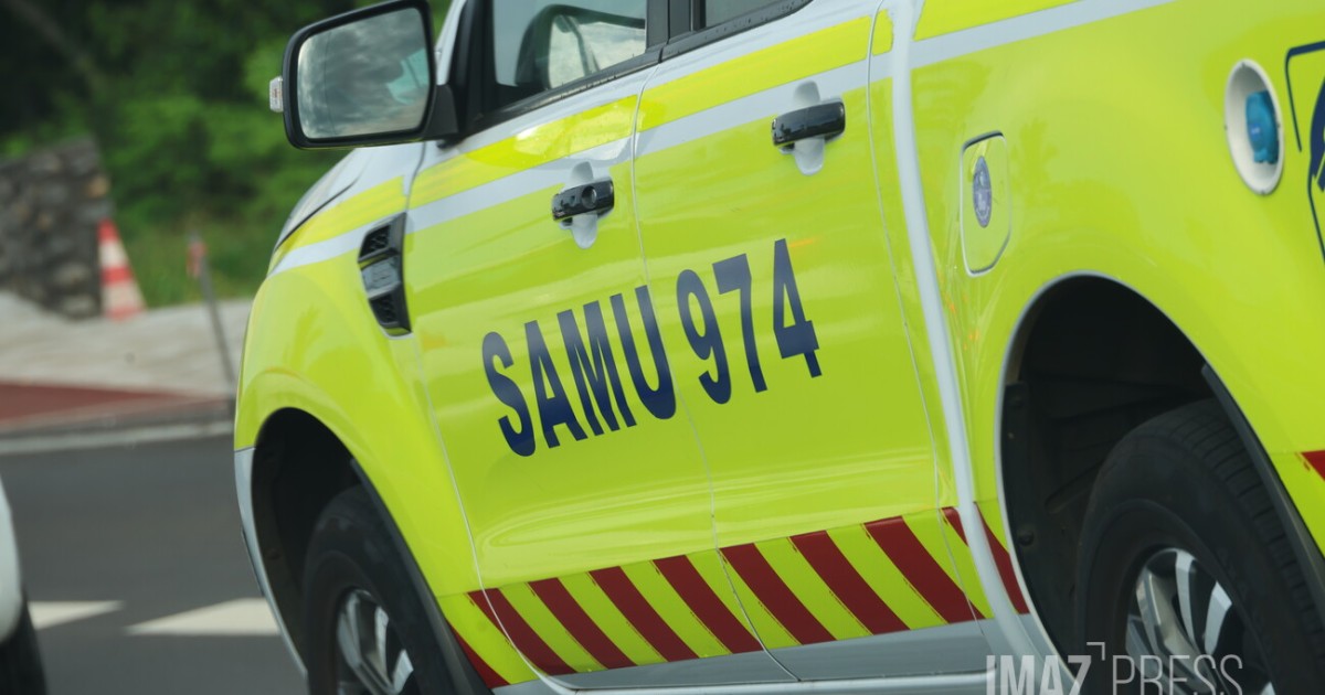 Sainte-Rose : un motard évacué en urgence absolue par hélicoptère après un choc frontal avec un quad