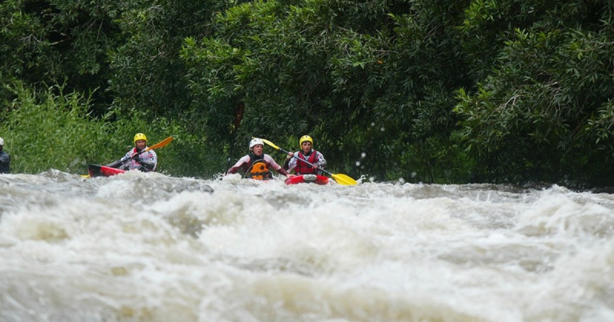 SainteSuzanne Du slalomdescente et du kayak cross au stade des eaux