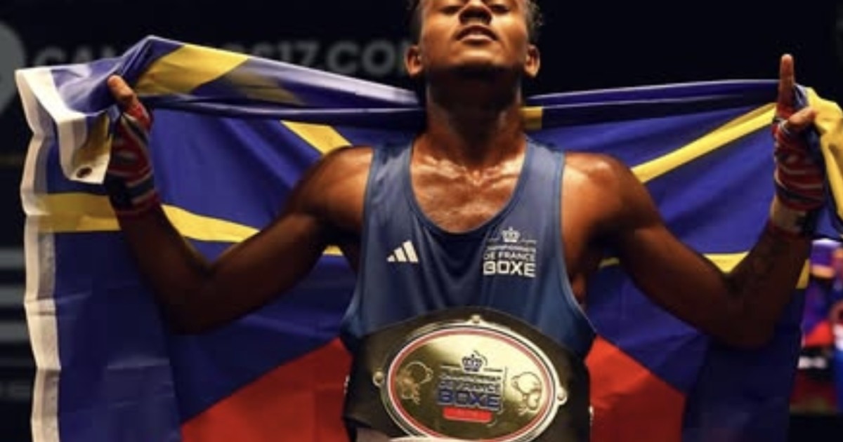 Boxe : le Réunionnais Larry Tevanee champion de France chez les -50 kg