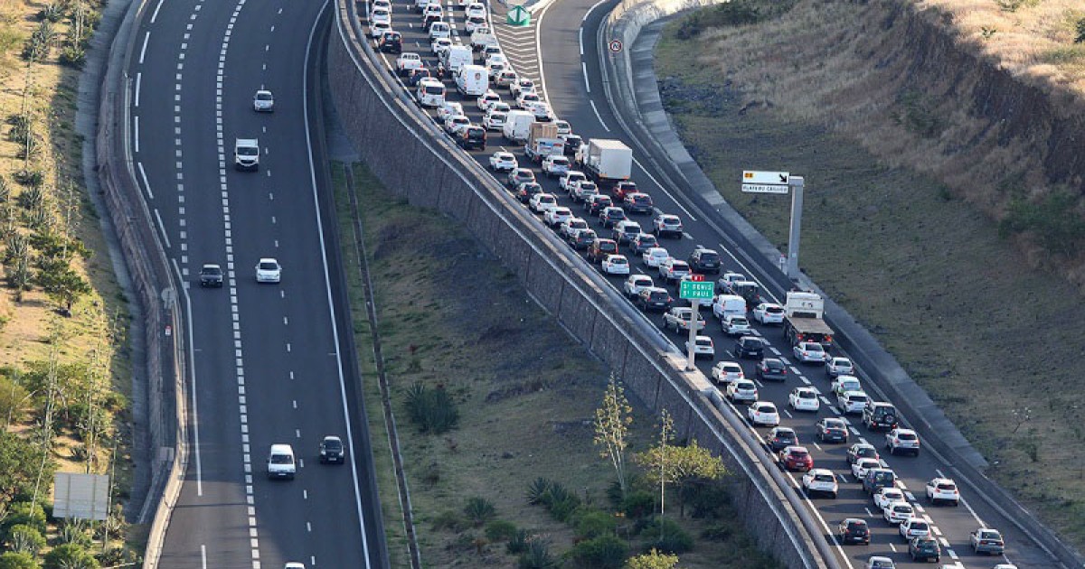 Saint-Paul : accident terminé sur la route des Tamarins