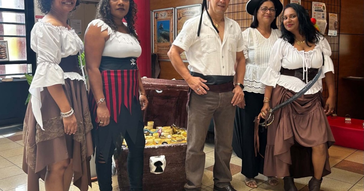 Cinor : sur les traces des pirates à la médiathèque Aimé Césaire de Sainte-Suzanne