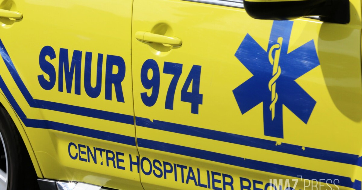 Saint-Denis : un motard grièvement blessé après une collision sur le boulevard sud