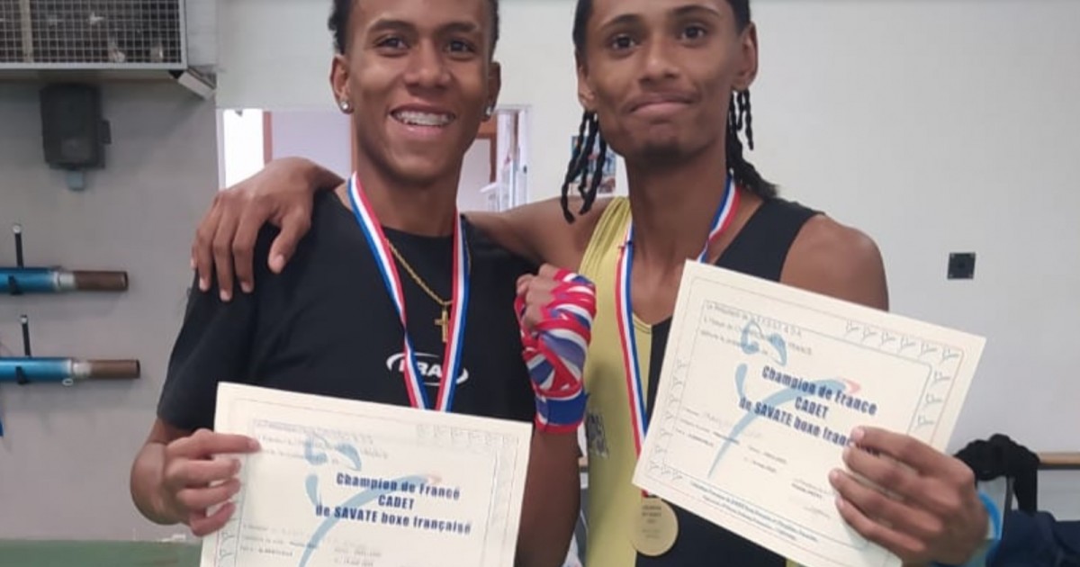 Double titre de Champion de France pour le club Multi Boxe Rivière des ...