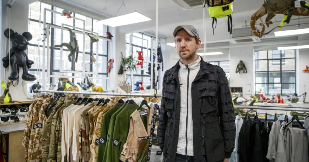 Christopher Raeburn, le crack de la mode écolo