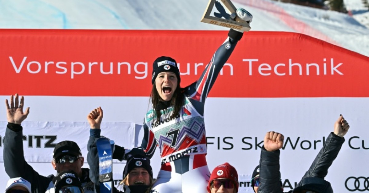 Actualités du monde : Super-G de Saint-Moritz: Miradoli deuxième, sur les talons de Robinson
