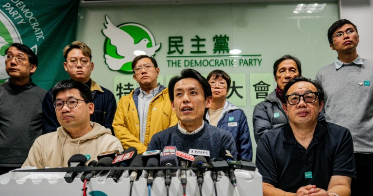 Le plus ancien parti prodémocratie de Hong Kong annonce sa dissolution