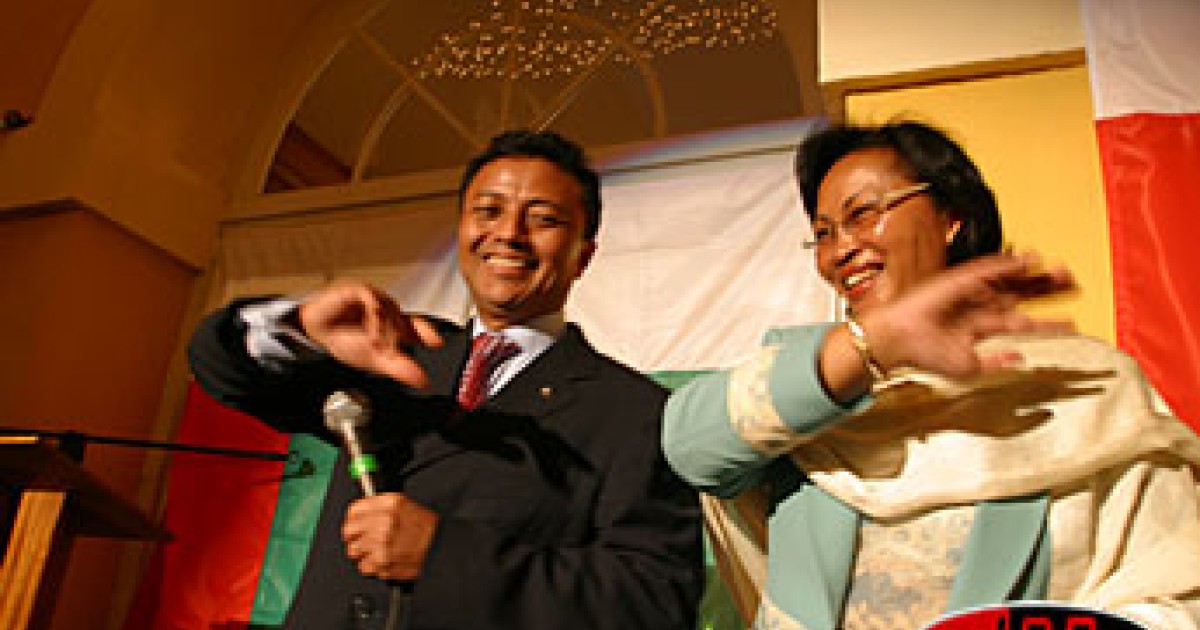 Le président malgache à La Réunion