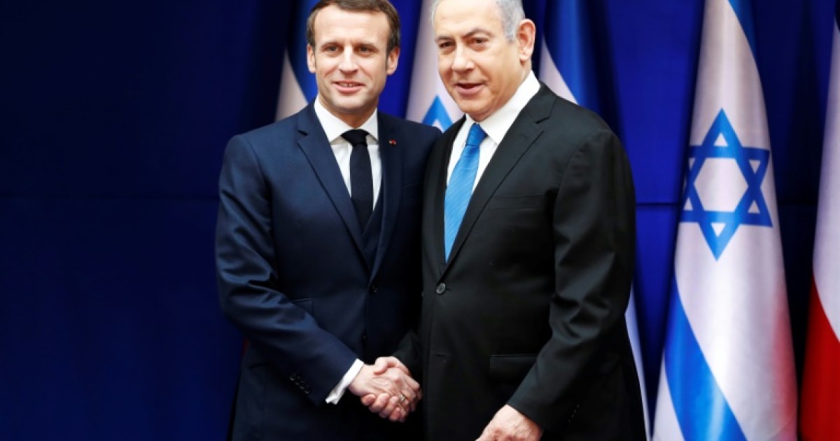 Netanyahu Rencontre Macron Pour Parler Iran Et Violences Israélo ...