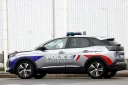 Véhicule de police, Calais le 23 octobre 2024. ( AFP / Sameer Al-Doumy )