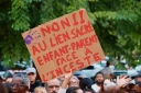 rassemblement pour Lyhanna