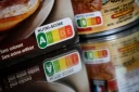 Un Nutri-Score sur des produits vendus dans un supermarché à Nantes, le 28 février 2023 ( AFP / LOIC VENANCE )