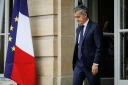 Le ministre de la Justice Gérald Darmanin quitte les bureaux du Premier ministre, le 5 juin 2026 à Paris