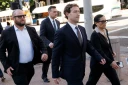 Mark Zuckerberg arrive au tribunal civil de Los Angeles le 18 février 2026