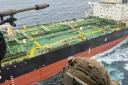 Le pétrolier dénommé le Tagor le 1er juin 2026 arraisonné par la Marine française  au milieu de l'océan Atlantique