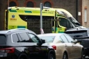 Une ambulance d'une association juive endommagée à Londres, le 23 mars 2026