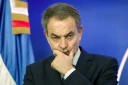 L'ex-Premier ministre espagnol José Luis Rodríguez Zapatero lors d'une conférence de presse au ministère des Affaires étrangères de la République dominicaine, à Saint-Domingue, le 7 février 2018