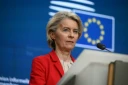 La présidente de la Commission européenne Ursula von der Leyen, à Bruxelles, le 22 janvier 2026