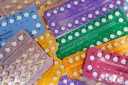 Photo d'archives de plaquettes de pilules contraceptives prise le 28 janvier 2013
