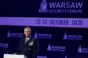 Alexus G. Grynkewich, principal chef militaire de l'Otan, à Varsovie, le 12 octobre 2026