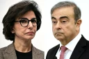 Rachida Dati, le 18 mars 2025 à Paris, et Carlos Ghosn, le 8 janvier 2020 à Beyrouth