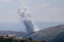 Une frappe aérienne israélienne sur le village de Yohmor, dans le sud du Liban, le 26 mai 2026