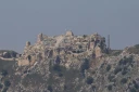 Un drapeau israélien sur le château médiéval de Beaufort, au Liban, le 1er juin 2026