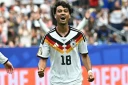 Nathaniel Brown fête son but contre le Curaçao lors du premier match de l'Allemagne dans le mondial 2026, le 14 juin à Houston.