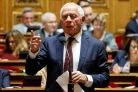 Le président du groupe macroniste (RDPI) au Sénat Francois Patriat lors d'un débat au Sénatle 7 novembre 2023
