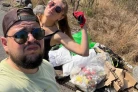 En voyage à La Réunion, "Hugo et Nono" lancent un appel sur leurs réseaux pour nettoyer l'île des déchets