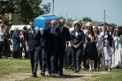 Obsèques de Lyhanna, une fillette de 11 ans retrouvée morte, à Fleurance, dans le sud-ouest de la France, le 12 juin 2026
