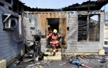 INCENDIE AU PORT OUEST