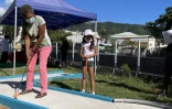 Saint-Denis : un mini-golf inauguré dans le quartier des Camélias
