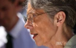 Élisabeth Borne en visite à Salazie