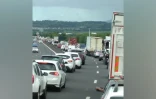 bouchons accident savanna quatre voies direction saint denis