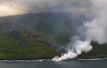 Eruption au Piton de la fournaise