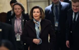 Nancy Pelosi, chef des démocrates à la Chambre des représentants, arrive au Congrès le 18 décembre 2019