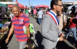Premier dimanche du marché forain  Rivière des Galets