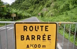 Route de Salazie fermée à la circulation