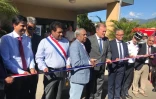 Inauguration de la caserne des pompiers de Saint-André