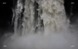 Pluie cascade Niagara 