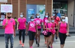 Saint-Benoît : 300 personnes pour la marche rose 